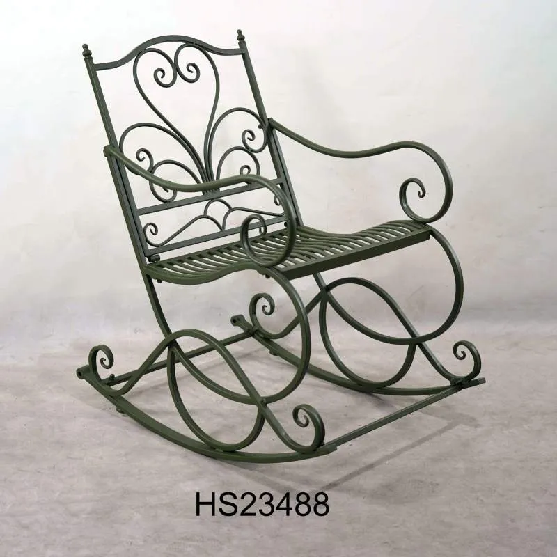 Demir Bahçe Sallanan Sandalye